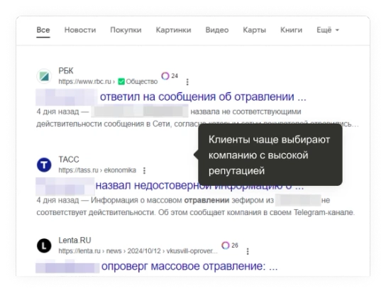 Предупредить риски